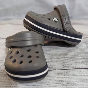 Crocs Infant size 4 Gray
